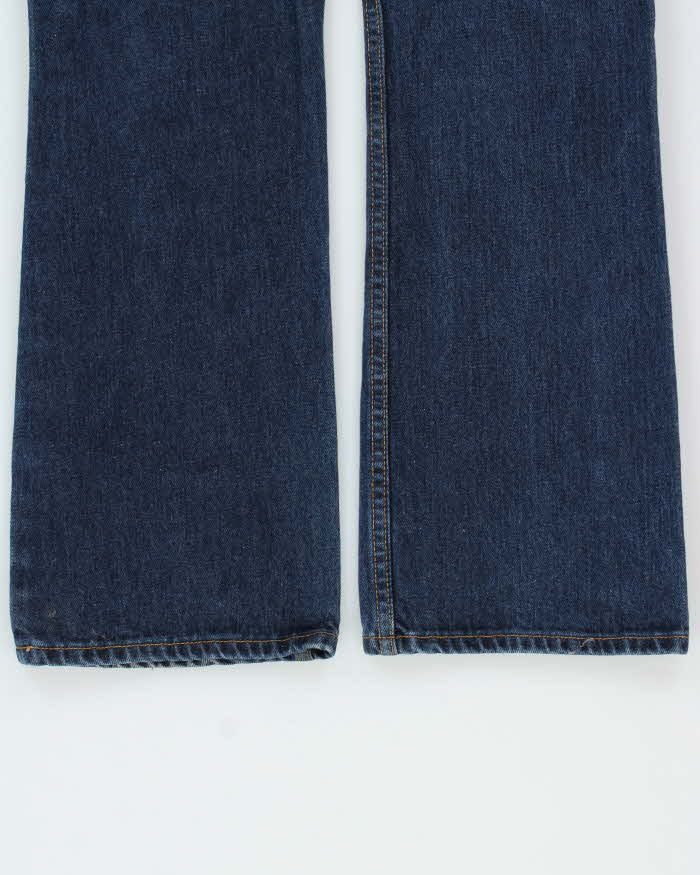Vintage 1994 Levi's 562 Batwing Made In Canada Mid-Rise Dark Denim 'Subtle Flare' Bootcut Jeans - W28 L32