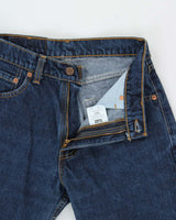 Vintage 1994 Levi's 562 Batwing Made In Canada Mid-Rise Dark Denim 'Subtle Flare' Bootcut Jeans - W28 L32