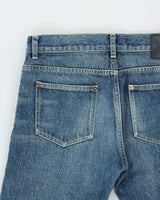 Louis Vuitton Mid-Rise Made In Japan Distressed Wash Denim Slim Fit Jeans - W29 L28