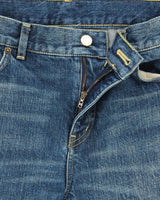 Louis Vuitton Mid-Rise Made In Japan Distressed Wash Denim Slim Fit Jeans - W29 L28