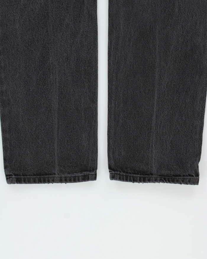 Vintage Harley Davidson Black Mid-Rise Straight Leg Denim Jeans - W34 L30
