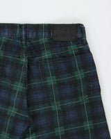 Vintage Polo Ralph Lauren Mid-Rise Tartan Black Watch Sullivan Slim Fit Denim Jeans - W32 L32