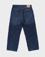 Vintage '04 Y2K Levi's '569 Loose Straight' Mid-Rise Indigo Denim Relaxed Fit Jeans - W36 L30