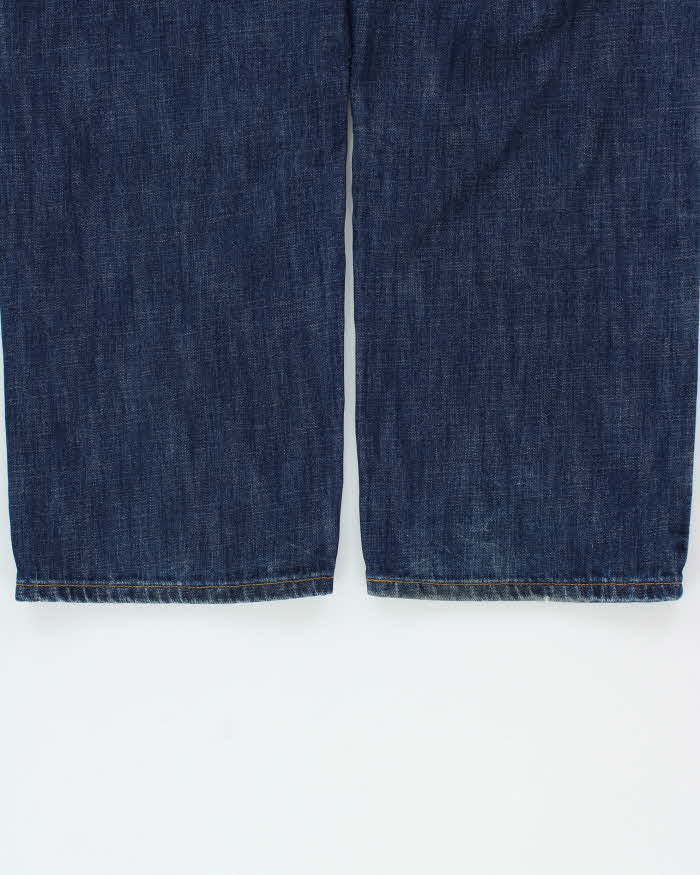 Vintage '04 Y2K Levi's '569 Loose Straight' Mid-Rise Indigo Denim Relaxed Fit Jeans - W36 L30