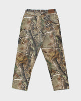 Vintage Y2K 00s Wrangler Pro Gear Realtree Camo Relaxed Fit Denim Carpenter Jeans - W34 L31