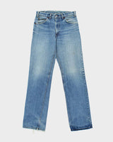 Vintage 1996 Levi's Orange Tab High-Rise Made In Canada Distressed Medium Wash Denim Bootcut Jeans - W29 L33