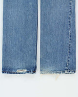 Vintage 1996 Levi's Orange Tab High-Rise Made In Canada Distressed Medium Wash Denim Bootcut Jeans - W29 L33
