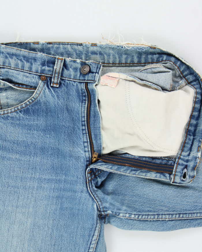 Vintage 1996 Levi's Orange Tab High-Rise Made In Canada Distressed Medium Wash Denim Bootcut Jeans - W29 L33