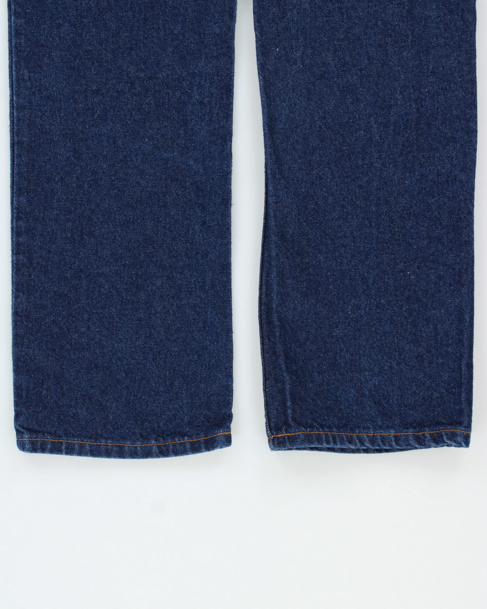 DS Vintage 1990 Levi's Orange Tab High-Rise Raw Indigo Denim Made In Canada Straight Leg Jeans - W32 L31