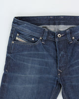 Vintage Y2K 00s Diesel 'Viker' Relaxed Fit Dark Wash Jeans - W31 L28