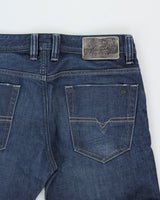 Vintage Y2K 00s Diesel 'Viker' Relaxed Fit Dark Wash Jeans - W31 L28