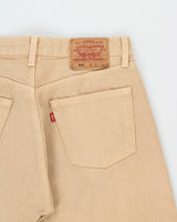 Vintage 2000 Levi's 501 Red Batwing Tag Made In USA Jeans - W32 L30