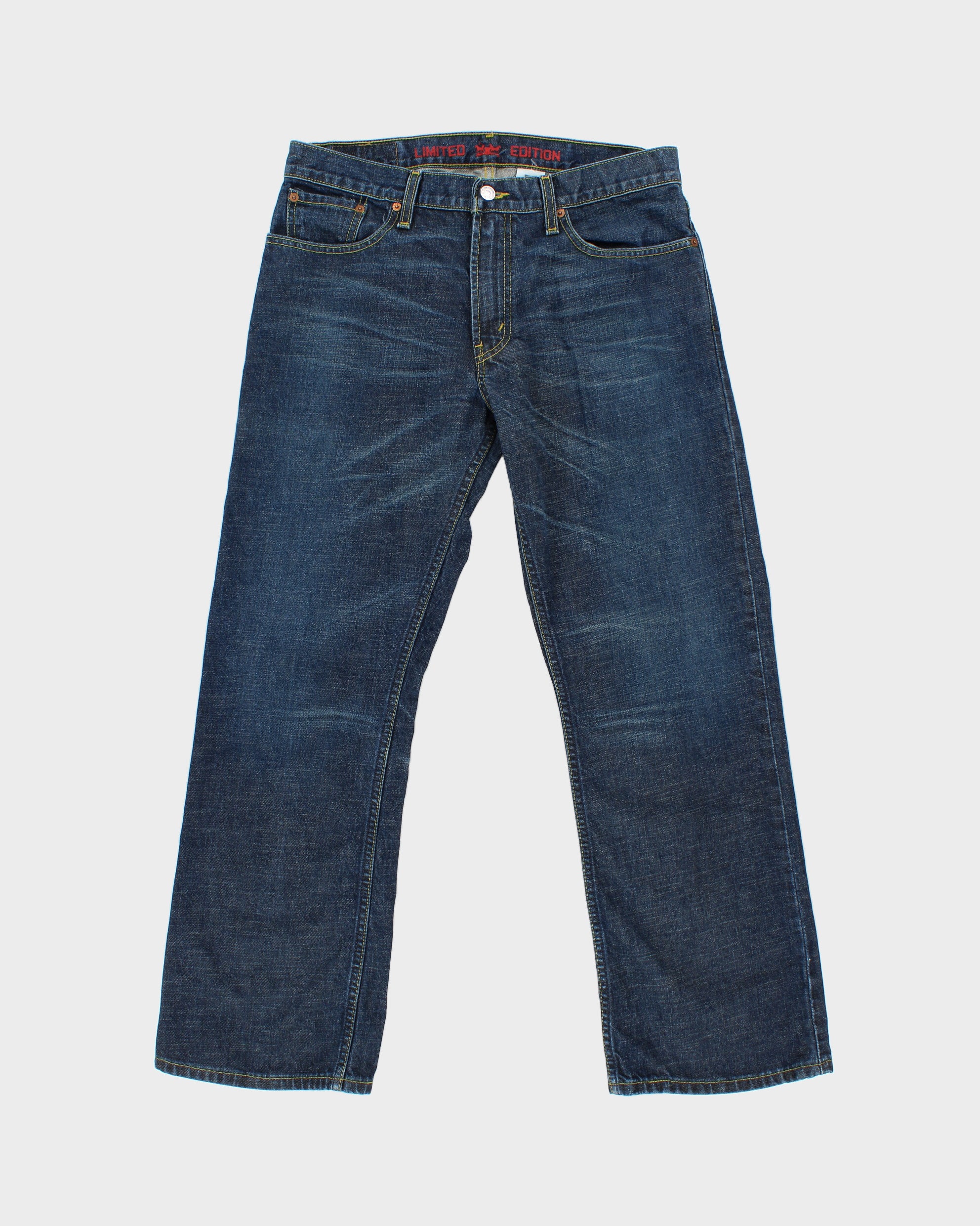 Vintage Y2K 2000s Levi's 527 Low Boot Cut Dark Wash Jeans - W34 L30