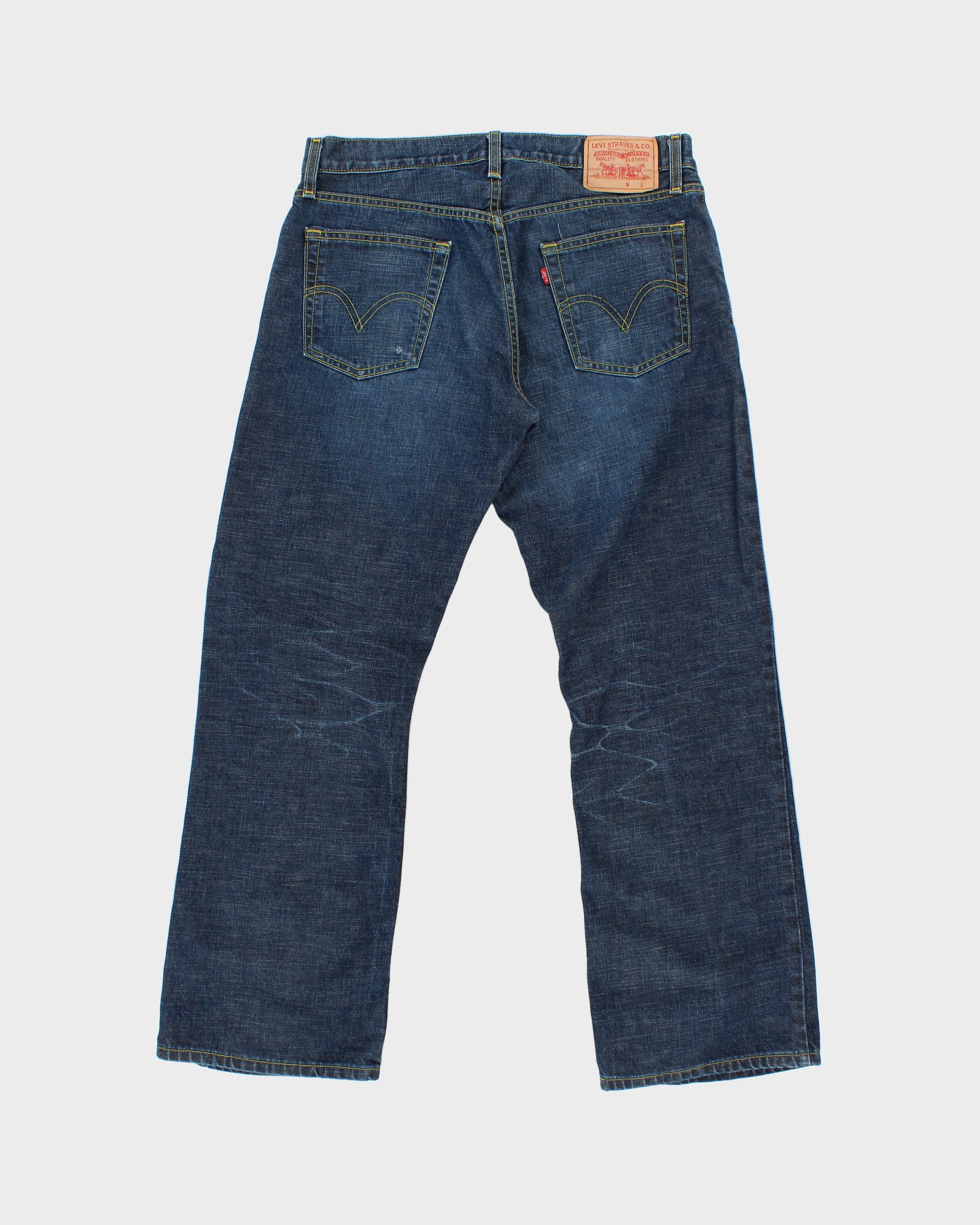 Vintage Y2K 2000s Levi's 527 Low Boot Cut Dark Wash Jeans - W34 L30