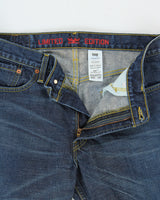 Vintage Y2K 2000s Levi's 527 Low Boot Cut Dark Wash Jeans - W34 L30