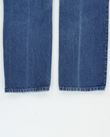 Vintage 1992 Levi's 619 Orange Tab Made In Canada Mid-Rise Leather Patch Straight Leg Jeans - W30 L30