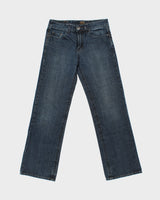 Vintage Y2K 00s Brody Low-Rise Stone Wash Denim Wide Leg 'Dylan' Jeans - W30 L32