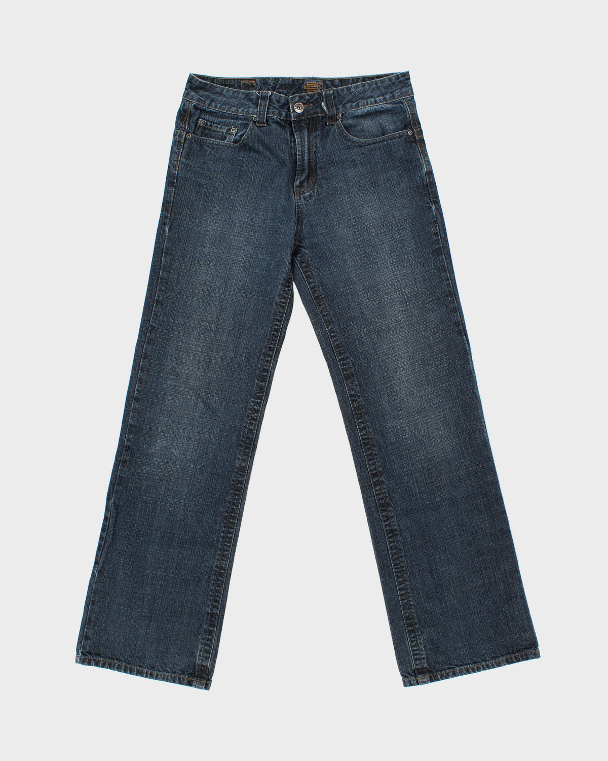 Vintage Y2K 00s Brody Low-Rise Stone Wash Denim Wide Leg 'Dylan' Jeans - W30 L32