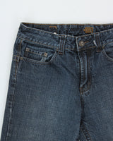 Vintage Y2K 00s Brody Low-Rise Stone Wash Denim Wide Leg 'Dylan' Jeans - W30 L32
