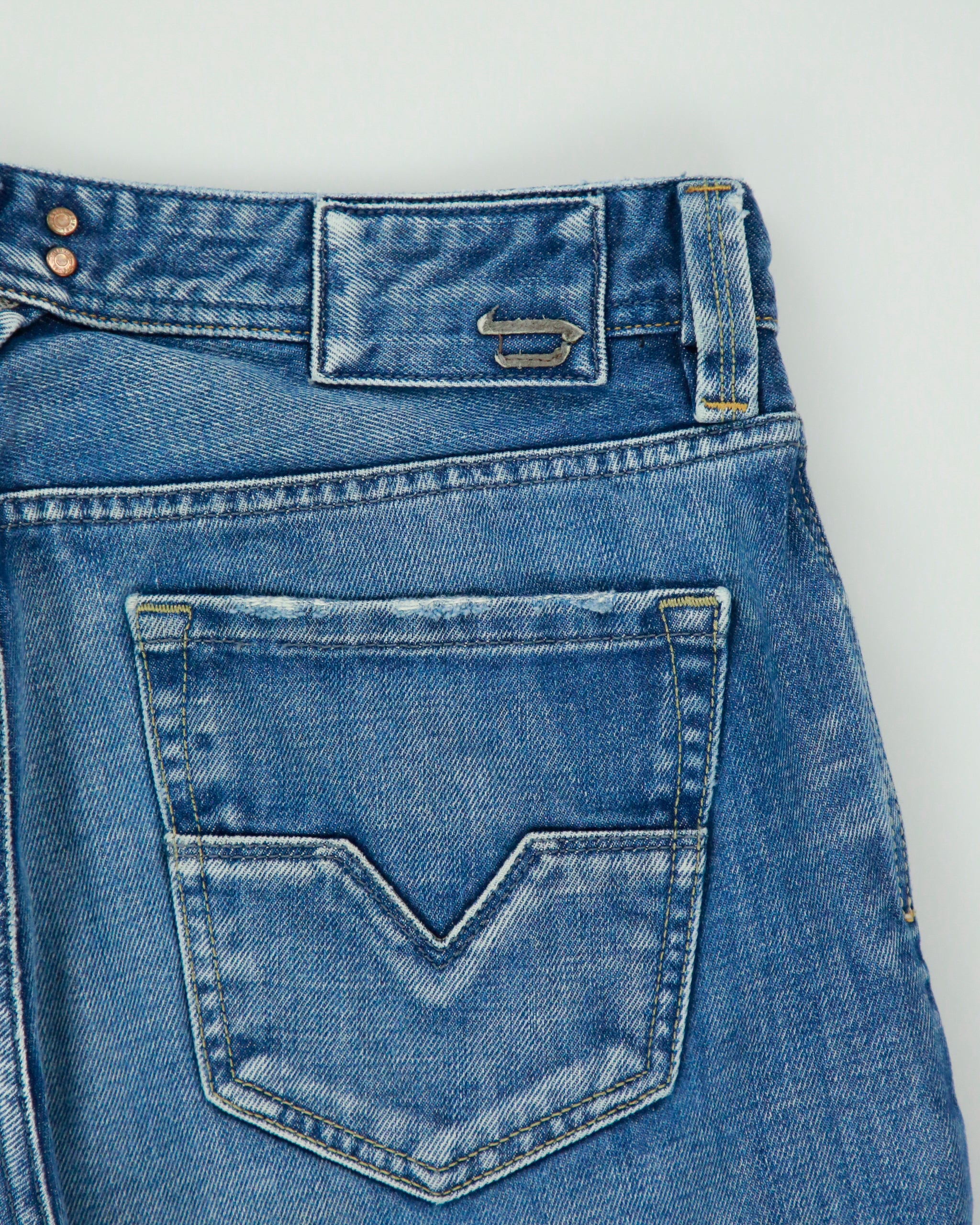 Vintage Y2K 2000s Diesel 'Larkee' Straight Relaxed Fit Jeans - W32 L29