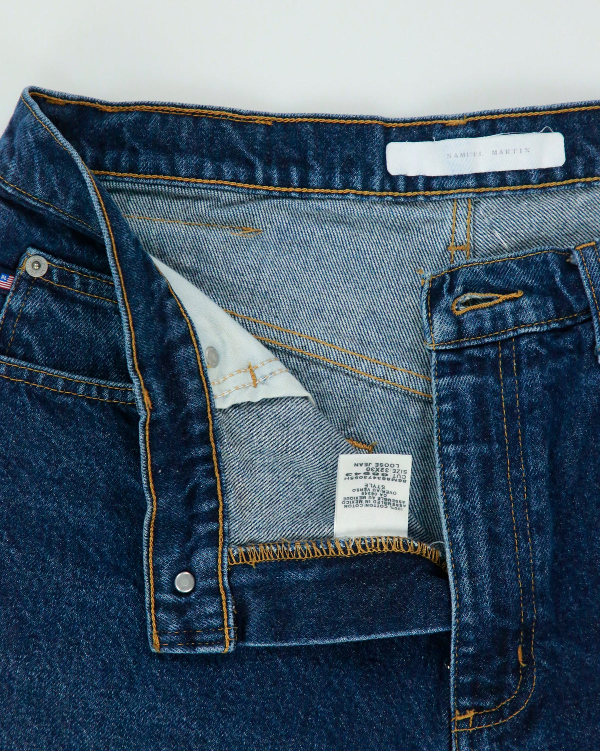 Vintage 1990s Polo Ralph Lauren Relaxed 'Loose' Fit Jeans - W32 L30