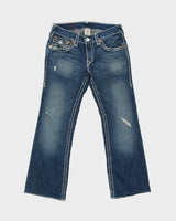 Vintage Y2k 2000s True Religion 'Billy' Distressed Jeans - W31 L30