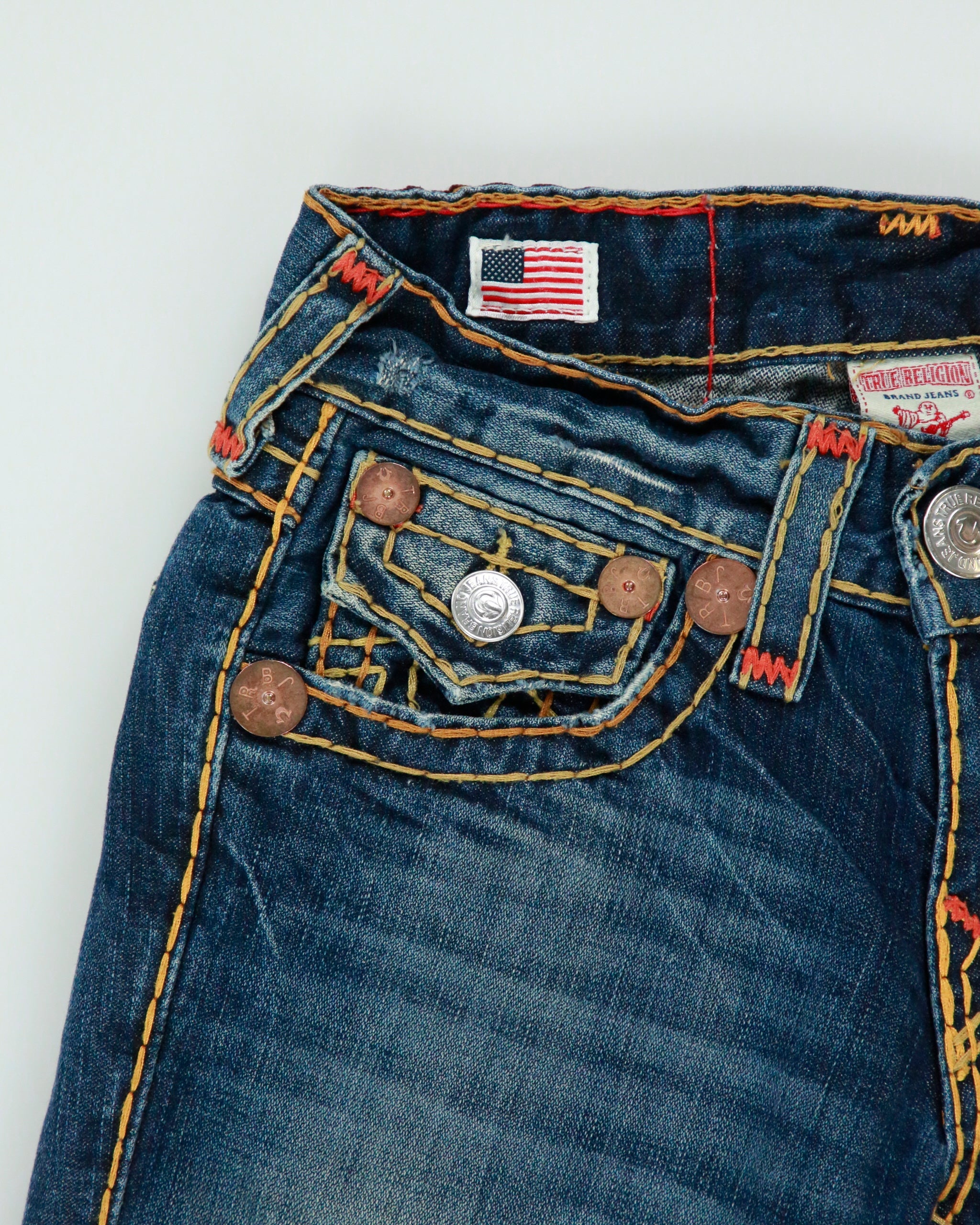 Vintage Y2k 2000s True Religion 'Billy' Jeans - W28 L30