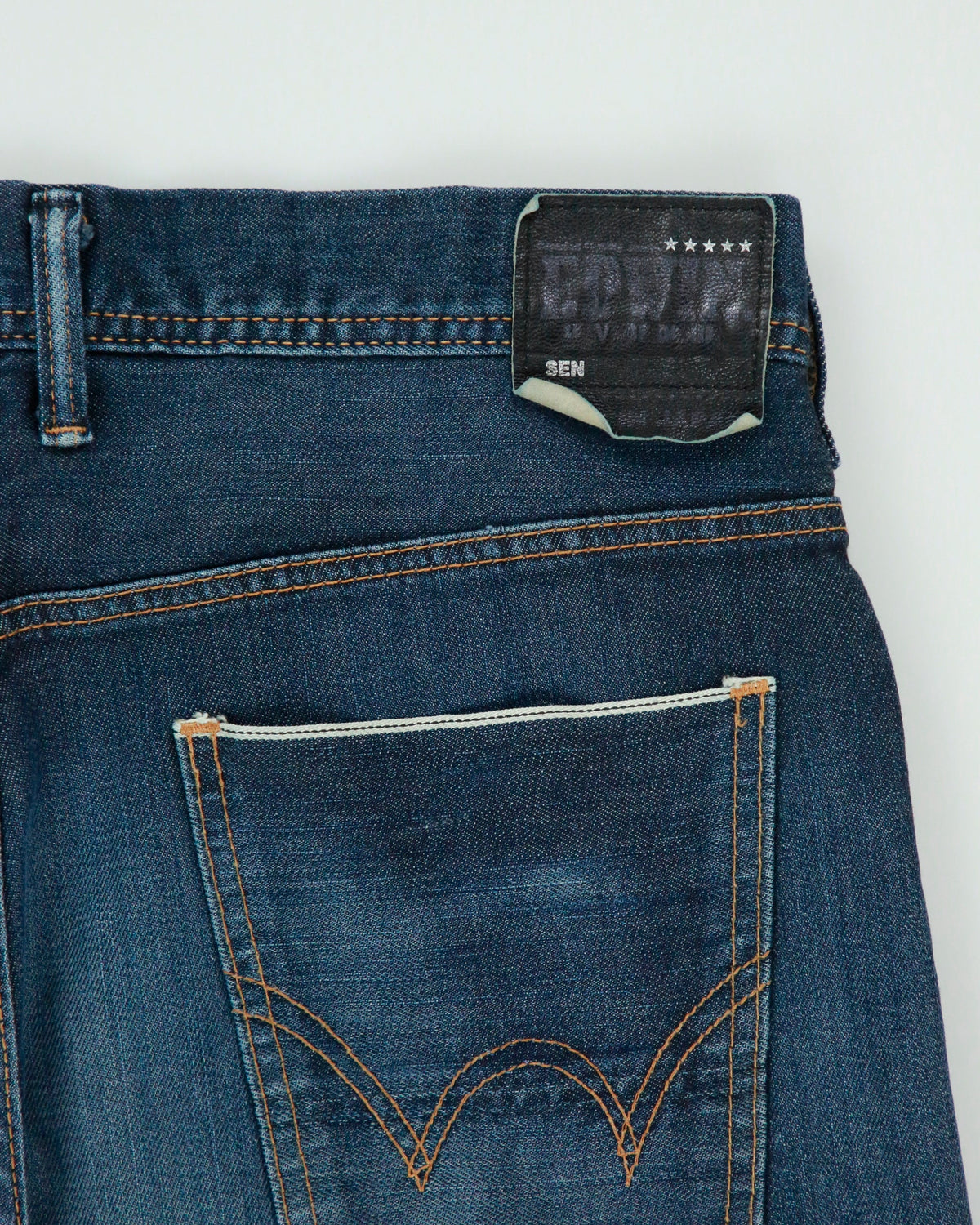 Vintage Edwin SEN SK505S Selvedge Slim Fit Jeans - W35 L28