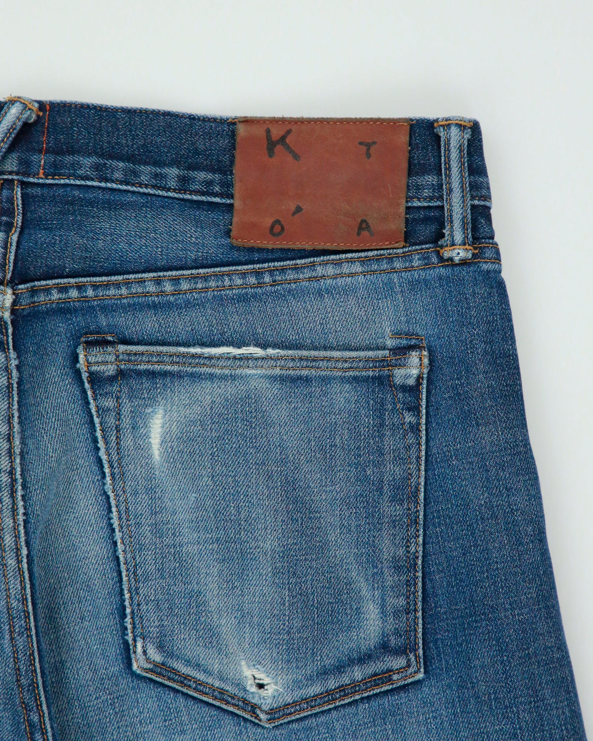 Vintage Hiroshi Kato 'The Pen' Selvedge Slim Fit Jeans - W33 L30