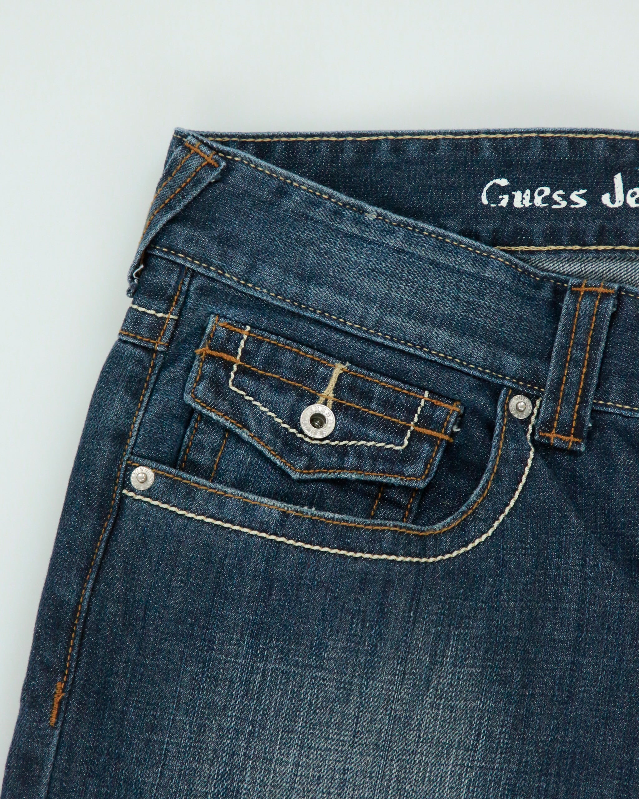 Vintage Y2K 2000s Guess Rancho Bootcut Jeans - W32 L30