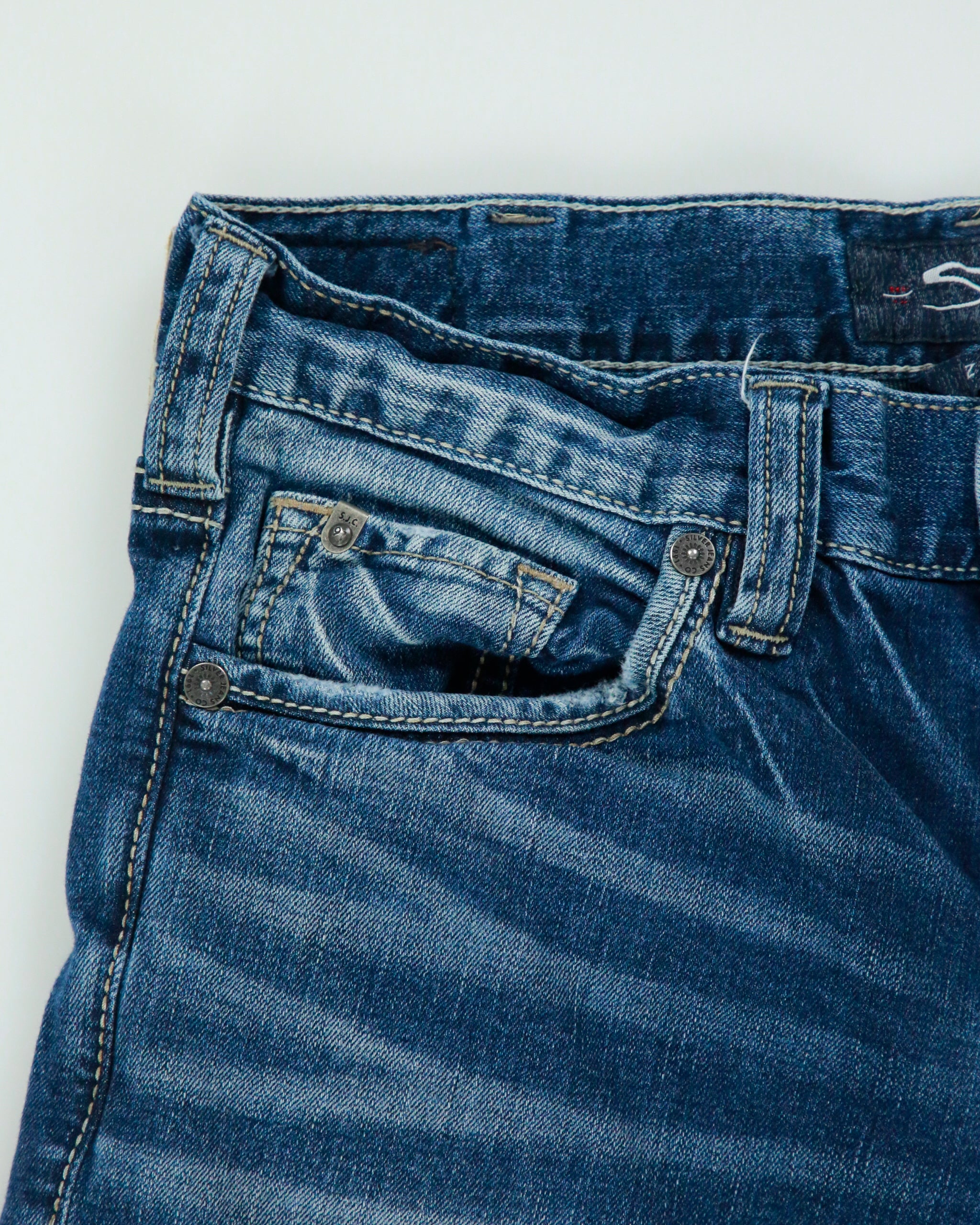 Vintage Y2K 2000s Silver Jeans Company 'Zac' Jeans - W33 L30