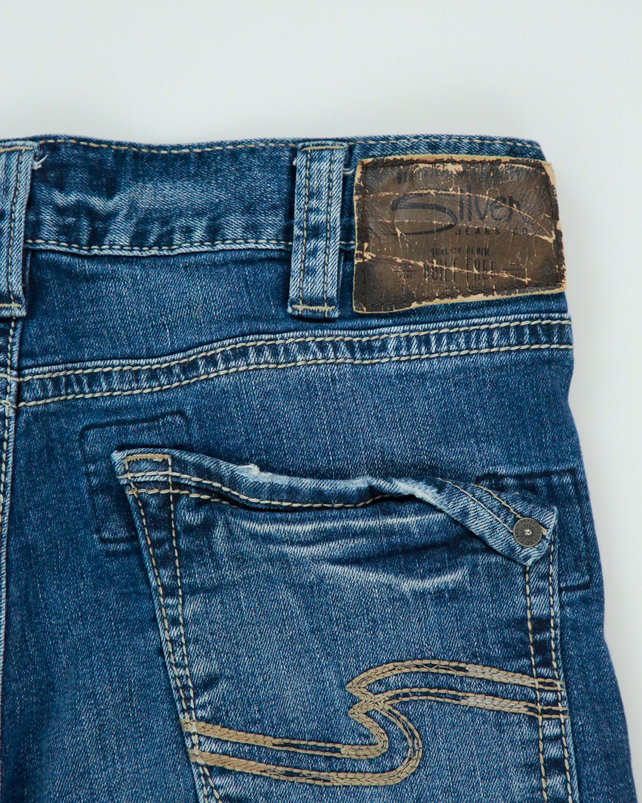 Vintage Y2K 2000s Silver Jeans Company 'Zac' Jeans - W33 L30