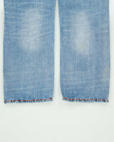 Vintage Y2K 00s Laguna Beach Embroidered Pocket Relaxed Wide Fit Jeans - W30 L29