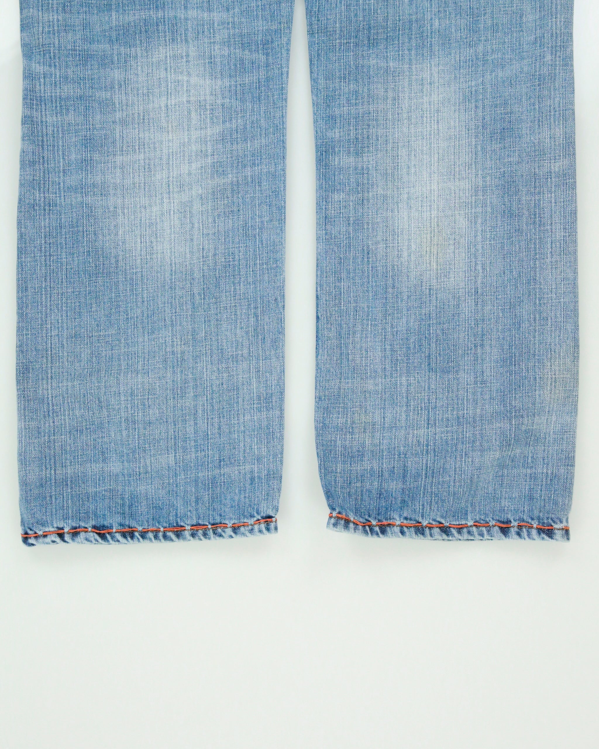 Vintage Y2K 00s Laguna Beach Embroidered Pocket Relaxed Wide Fit Jeans - W30 L29