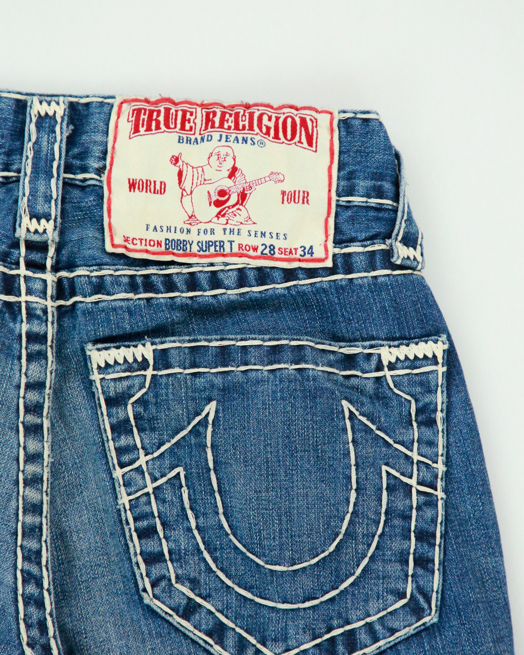 Vintage Y2k 00s True Religion 'Bobby' Skinny Jeans - W29 L29