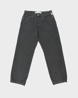 Vintage F/W 2001 Y2K Versace Jeans Couture Mid Rise Faded Black Relaxed Fit Straight Leg Stretch Denim Jeans - W32 L30