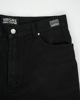 Vintage Y2K 00s Versace Jeans Couture Signature High Rise Relaxed Fit Straight Leg Canvas Denim Jeans - W29 L30