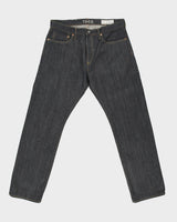 DS GAP 1969 13oz Japanese Kaihara Raw Selvedge Denim Mid Rise Straight Leg Jeans - W34 L32
