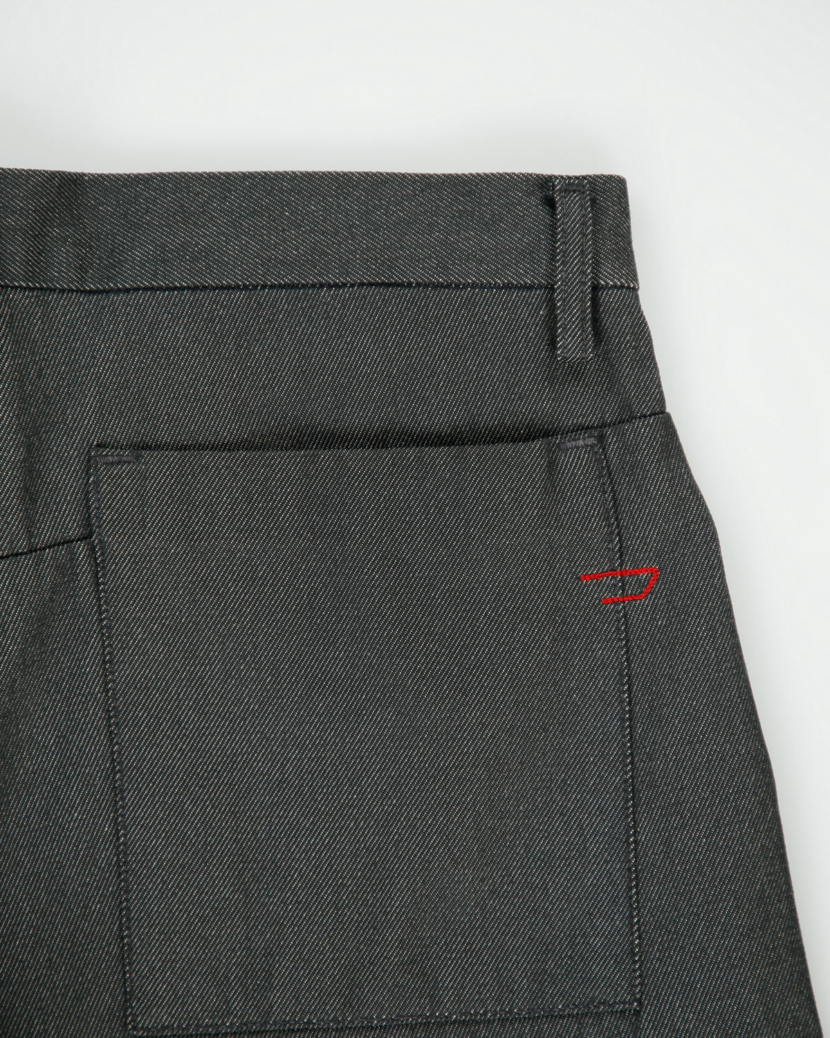 Vintage Y2K 00s Diesel Indigo Tech D.I.T Low Rise Raw Denim Wide Leg Jeans - W33 L32