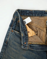 Vintage Edwin 1505 Distressed Japanese Selvedge Mud Wash Denim Straight Leg Jeans - W29 L32