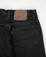 Vintage 1998 Levi's 501 Made In America Mid Rise Straight Leg Denim Jeans - W28 L35