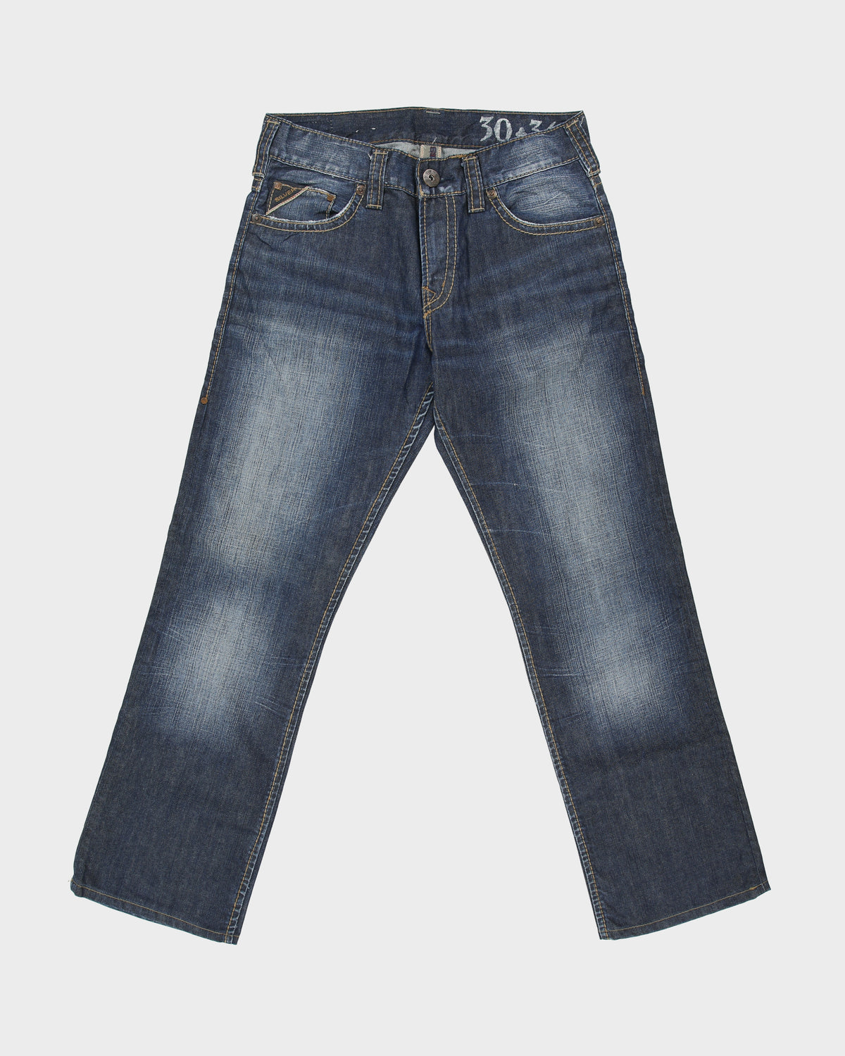 Vintage Y2K 00s Silver Jeans 925 Series Mid Rise Indigo Denim Grayson Straight Leg Jeans - W31 L32