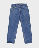 Vintage Carhartt FR 14.75oz Mid Rise Midstone Denim Relaxed Fit Straight Leg Work Jeans - W35 L34