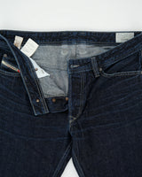 Vintage Y2K 00s Diesel 'Viker' Low Rise Indigo Denim Made In USA Relaxed Straight Leg Jeans - W34 L31