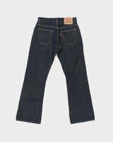 DS Vintage Levi's 527 Low Rise Raw Indigo Wash Bootcut Jeans - W29 L30