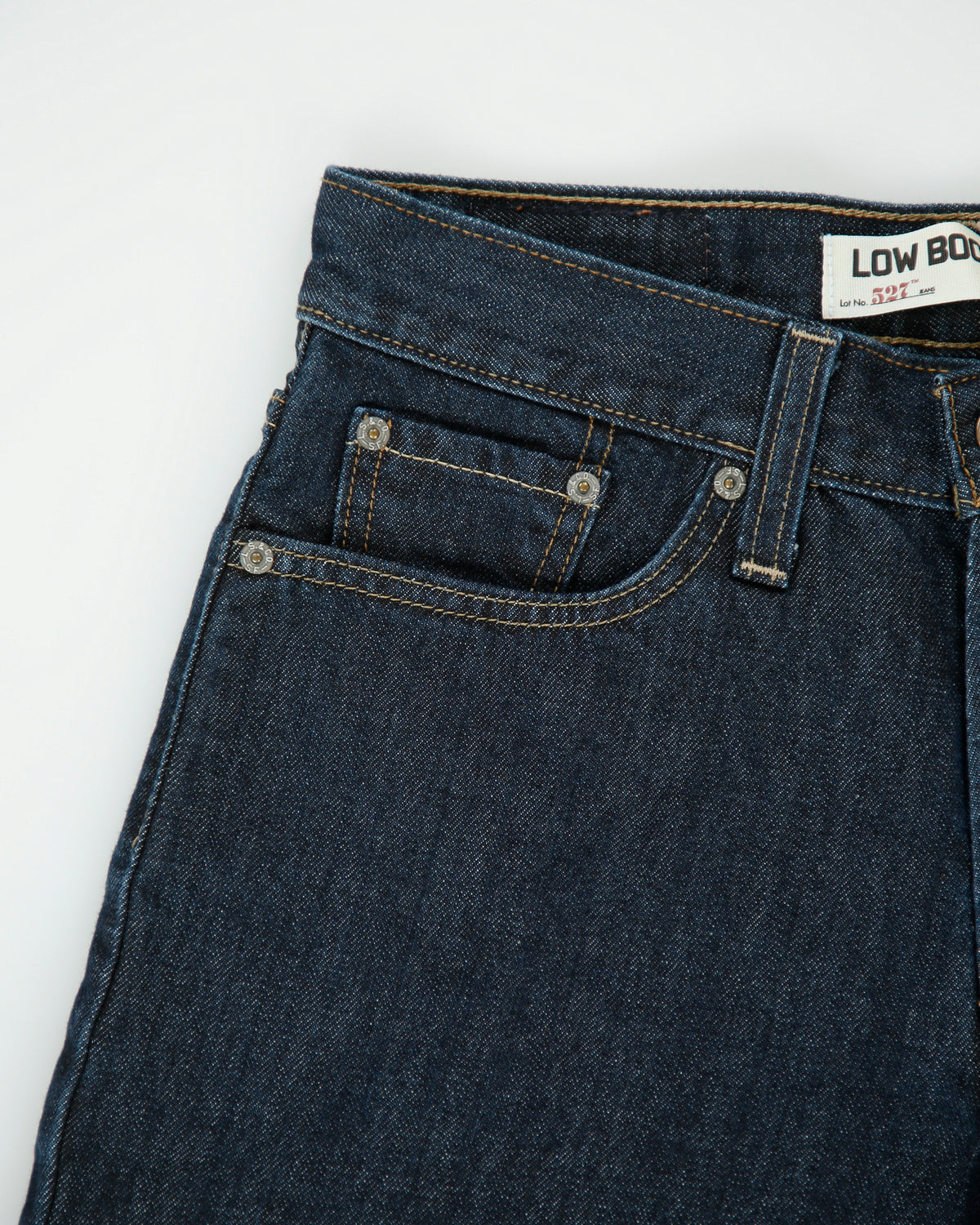 DS Vintage Levi's 527 Low Rise Raw Indigo Wash Bootcut Jeans - W29 L30