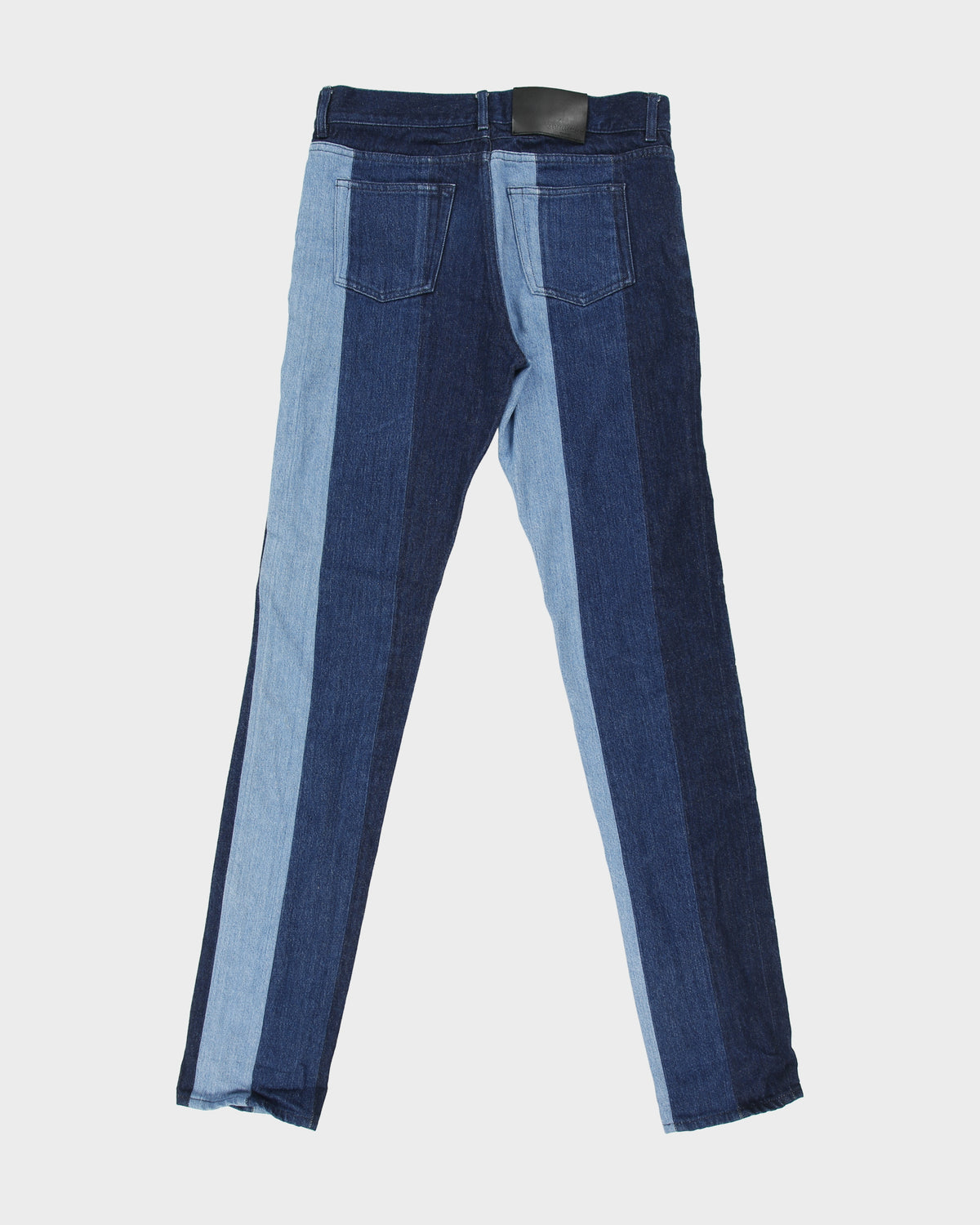 F/W 2016 Givenchy 'Multi Stars &amp; Stripes' Mid Rise Embroidered Patchwork Denim Skinny Fit Jeans - W30 L34