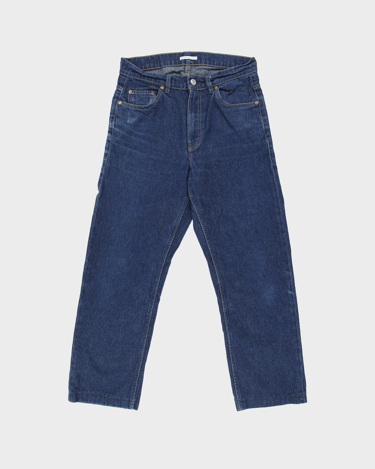 Our Legacy Work Shop x Stussy Mid Rise Denim Straight Leg 'Work Cut' Jeans - W31 L28