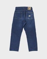 Our Legacy Work Shop x Stussy Mid Rise Denim Straight Leg 'Work Cut' Jeans - W31 L28