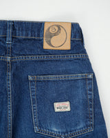 Our Legacy Work Shop x Stussy Mid Rise Denim Straight Leg 'Work Cut' Jeans - W31 L28